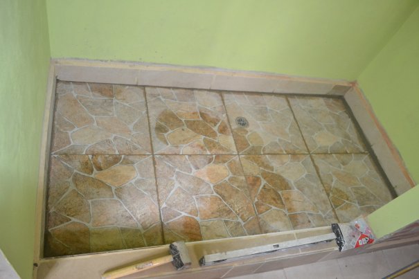 Shower tile